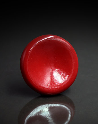 RED CELL/broszka ceramiczna, OKAZJE - Prezent na Imieniny