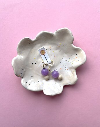 Kolczyki Jadeit&Kamień Rzeczny, Studio Trele