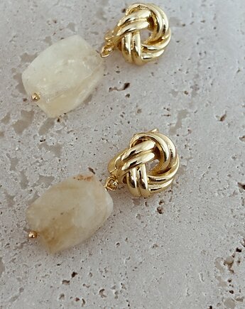 Kolczyki z cytrynem, Chmolowska Jewellery