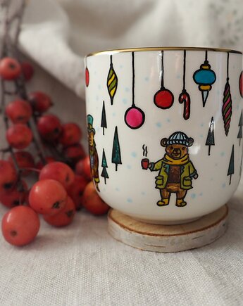 Zimowy kubek MISIE, ka.linea