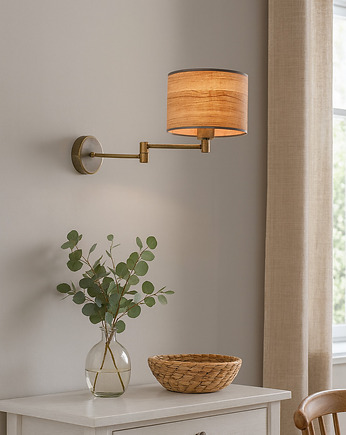 Kinkiet z regulowanym do czytania BRAGE ECO w stylu skandynawskim, LYSNE