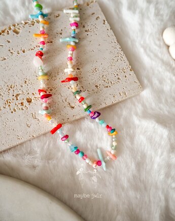 Nieregularny naszyjnik z muszli i kamieni, Maybe Jwlr