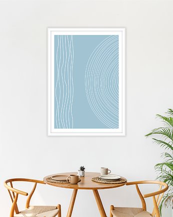 Plakat Minimalistic Lines no. 1, Abstraktoria