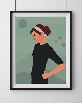 Plakat Audrey Hepburn 2.0, Maya Design