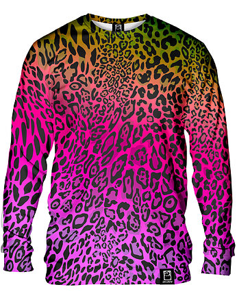 Bluza Bez Kaptura Damska DR.CROW Multicolor Leopard, DrCrow