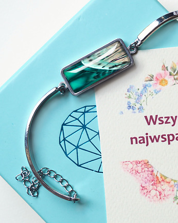 NOWOCZESNA unikatowa bransoleta''agat dendrytowy'', Chodelska Art Studio