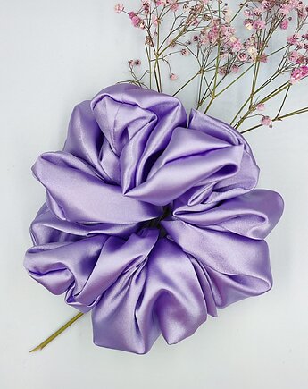 Scrunchie satyna purple  river, Kate HomeMade
