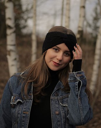 ALPACZINA opaska 100% alpaka, sploteka