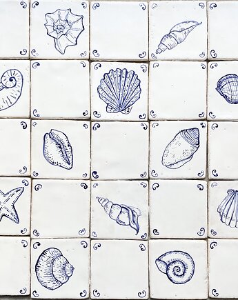 Muszle-płytki ceramiczne, artkafle