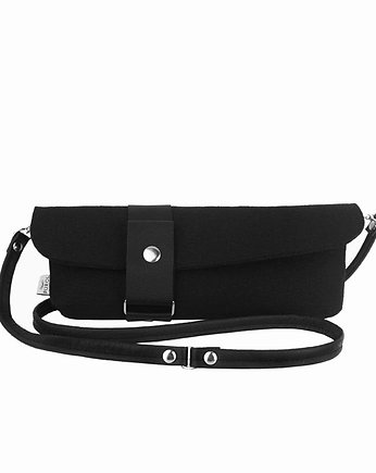 KOPERTÓWKA Z FILCU czarna fly black, purol design