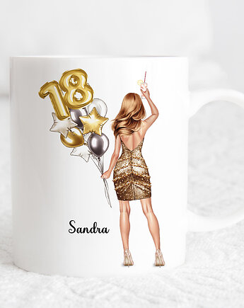 Kubek urodzinowy dla koleżanki, dziewczyny, przyjaciółki, Pankmat