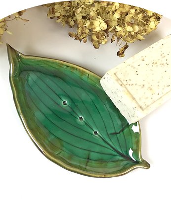 Mydelniczka "Green leaf", Ceramystiq