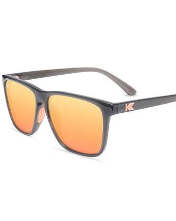 Szare okulary przeciwsłoneczne Jelly Grey Fast Lanes, SunloversSunglasses