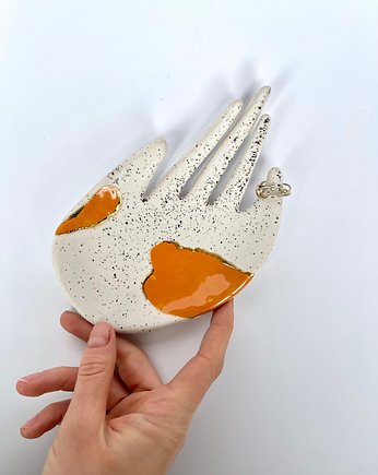 Ceramiczna Dłoń Stojak na Biżuterię Marakuja, Maison Fragile