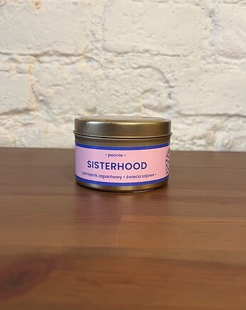 Świeca sojowa Sisterhood - peonie, Kams Candles Diary
