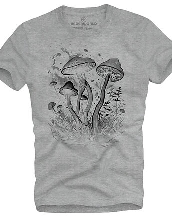 T-shirt męski UNDERWORLD Mushrooms, UNDERWORLD