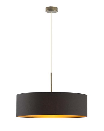 Designerska lampa wisząca ze złotym wnętrzem SINTRA GOLD fi - 60 cm, LYSNE