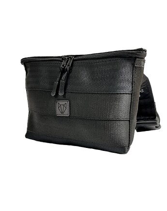 Nerka z pasów samochodowych Mulholland Dr czarna, CANGUR