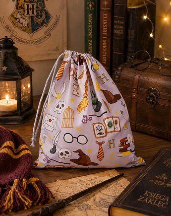 Worek na buty worek na kapcie worek do szkoły szkolny worek harry potter magia, Uszyciuch