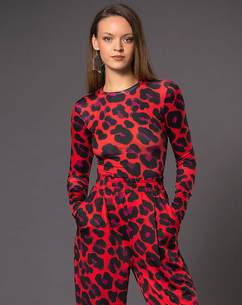 Bluzka basic z długim rękawem - Kate Solar Tropic, milita nikonorov