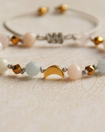 OCHRONNA lunula : morganit : gold, kaktusia