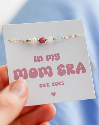 Kryształowa Bransoletka na Ciążę, In My Mom Era, Vinci Woman