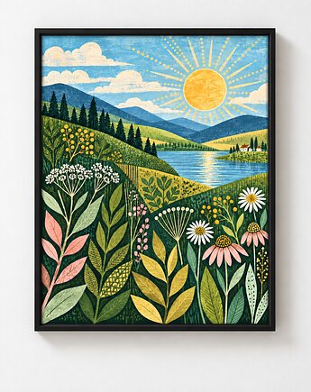 Świetliki 40x50cm, Malgorzata Domanska