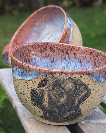 PSIA KREW, duża czarka ceramiczna, 430 ml, MONIfaktura
