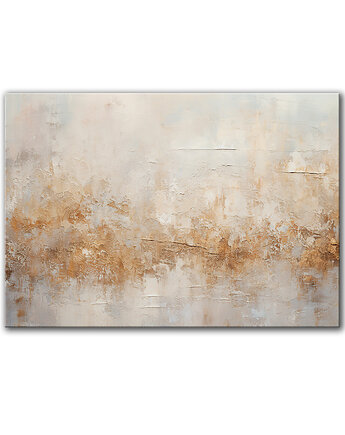 Obraz na płótnie - 100x70 cm Jasna abstrakcja  (1-0644), raspberryEM