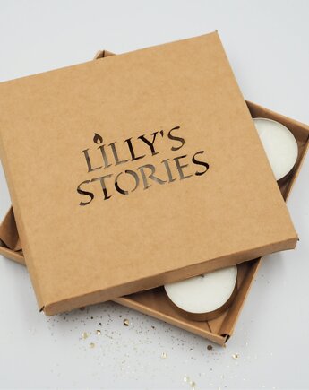 Tealight-podgrzewacz  sojowy- zestaw 9 szt.-bezzapachowy, Lillys Stories