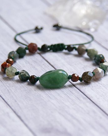 Amulet - LAS - awenturyn, agat, kaktusia
