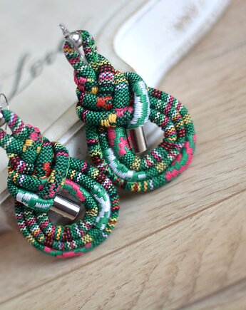 Kolczyki boho CHIANTICO plait, Beezoo