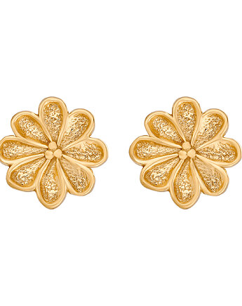 Złote kolczyki kwiatki, SOTHO