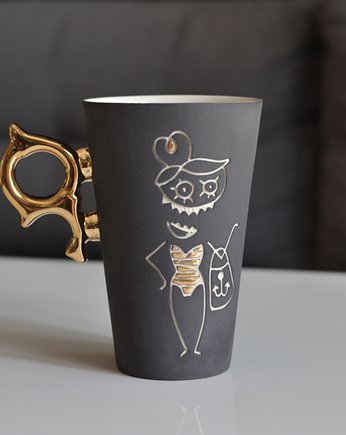 Kubek z babeczką w bikini, OSOBY - Prezent dla dwojga