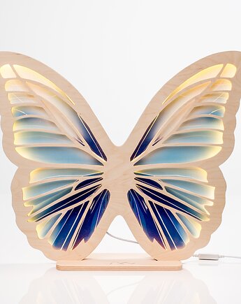 Lampka UNKY Motyl lazurowy, UNKY