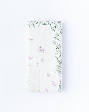 Przewijak składany w kwiatuszki wisterii, OKAZJE - Prezent na Roczek
