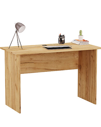 Biurko Basic, 120x60, Dąb Złoty, Furimi