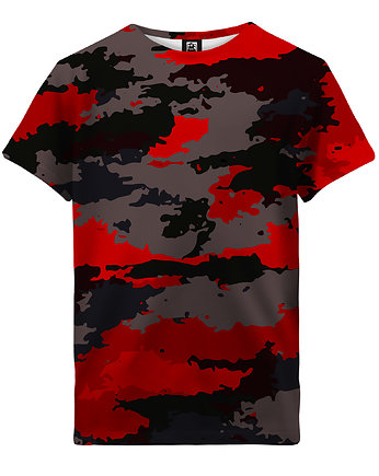 T-shirt Boy DR.CROW Moro Black Red, DrCrow