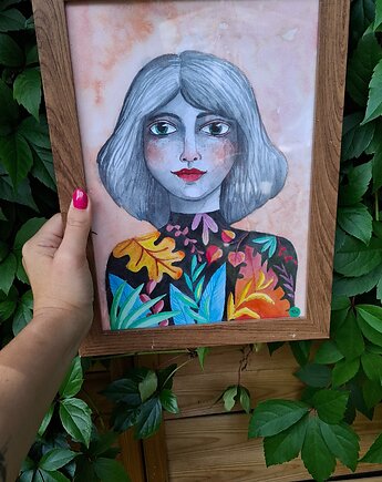 Akwarela Diana, ma.grafka