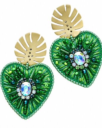 Kolczyki Monsterowe serce, Mró Soutache
