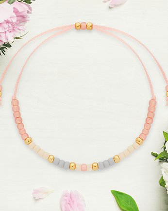 Bransoletka Minimal - Autumn Peachy, Ilovehandmade