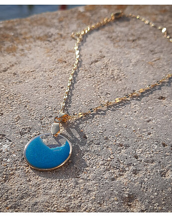 Turkusowy wisior Dolci, Figa handmade accessories