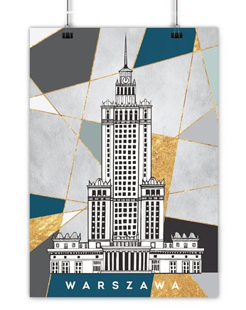 Plakat Pałac Kultury Marmur, LOVE POLAND DESIGN