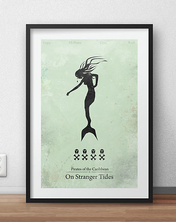 Plakat Piraci z Karaibów -Nieznane Wody, minimalmill