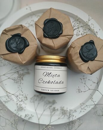 Świeca sojowa mięta i czekolada, Narcissus Candle