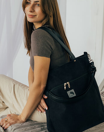 Torba "TOTE BAG" w kolorze czarnym, Karolina Audycka