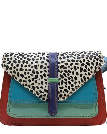 Torebka damska klasyczna elegancka skórzana na ramię pasek OLIVKA, Olivka Warsaw