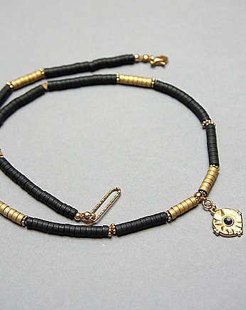 Hematyt black matt /choker/ - Szlachetna kolekcja, KiKa pracownia