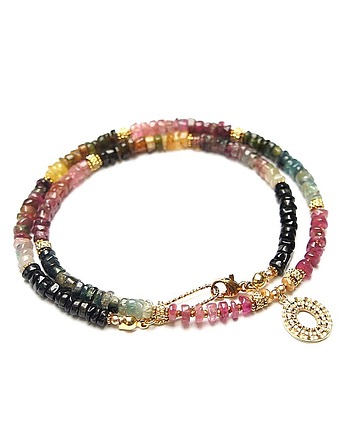 Turmaliny /choker/ vol. 48 /09.02.26/ - Szlachetna kolekcja, KiKa pracownia