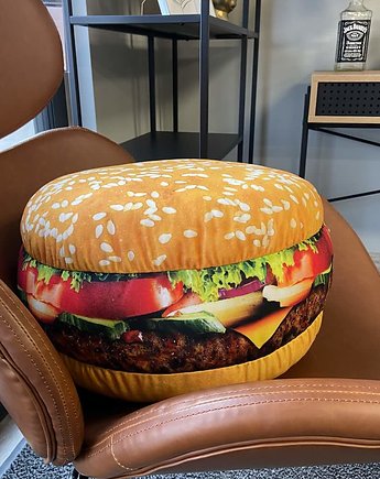 Poduszka Duży Burger Wielki Hamburger, OKAZJE - Prezent na Ślub